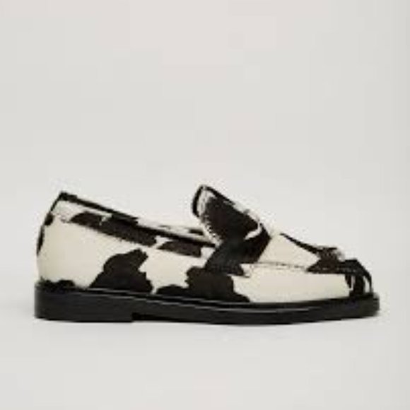 Nicole Saldana Shoes Nicole Saldana Square Toe Pony Hair Upper Jay